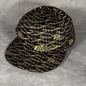 Element New Era‎ 59Fifty Hat Lightening Bolt Logo Black/Gold Fitted Cap 7 1/4